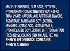 EXTRA Watermelon Sugar Free Chewing Gum, 15 ct, (Pack of 6)