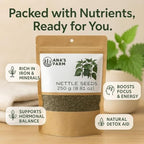 Natural Nettle Seed (Urtica dioica) - 250g Premium Quality