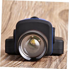 Super Bright Clip Headlamp with Adjustable Modes Versatile Fishing Lamp and Headlight for Outdoor Activities Fits Hats and Headgear Black