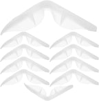 DIYEAH 10Pcs Anti-Fog Nose Bridge Pads Seal Nose Cushion Silicone Self-Adhesive Protection Strip Pads for Mask Eyeglasses Glasses Bridge Strap
