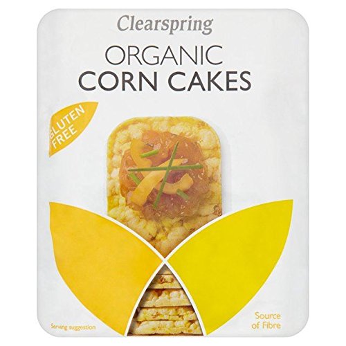 Clearspring Gluten Free Organic Corn Cakes - 130g