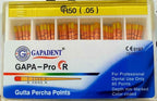 GAPA-Pro R Gutta Percha Points R50 (.05) (60 Points)