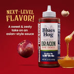 Blues Hog Sweet Asian Dragon Sauce, Sweet & Tangy Asian BBQ Sauce with Teriyaki & Garlic, All-Natural, No High Fructose Corn Syrup, Made in the USA, 22 oz