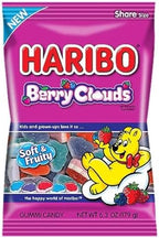 HARIBO NEW Berry Cloud Gummi Candy, 4.1 Ounce (Pack of 12)