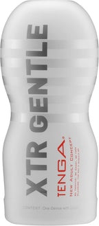 TENGA Male Masturbator Vacuum Cup Pleasure Device, Original Vacuum Cup Extra Gentle White