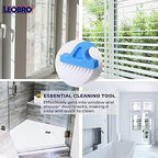 LEOBRO Groove Gap Cleaning Tools, Handheld Door and Window Track Brushes, Air Conditioning Shutter Cleaner, Pack of 4