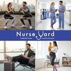 Nurse Yard Compression Socks for Women and Men | 20-30mmHg Graduated Medical Compression Socks for Nurses | Travel and Flying | Athletic Support for Running, Best Compression Socks | 1 Pair Blue
