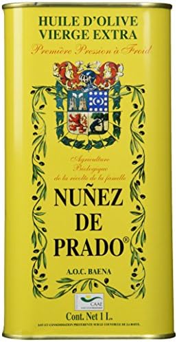 Nunez De Prado Extra Virgin Olive Oil Tin, 33.8 Ounce