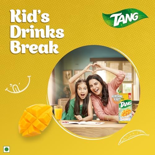 Tang Mango Instant Drink Mix, 500 grams (17.6 oz) pouch - India