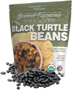 Mountain High Organics, Certified USDA Organic Dry Black Beans, Non-GMO, Vegan, Whole Dried Black Beans, Plant Based Protein and Fiber,1 lb (Pack of 1)