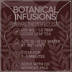 Pu-erh Tea Loose Leaf 4.4 oz | Aged Fermented Dark Tea | Smooth Earthy Flavor | Bulk Loose Leaf