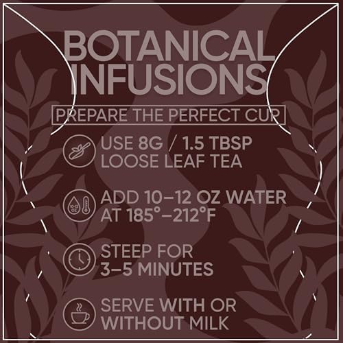 Pu-erh Tea Loose Leaf 4.4 oz | Aged Fermented Dark Tea | Smooth Earthy Flavor | Bulk Loose Leaf