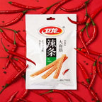 Spicy Strip, WeiLong Latiao, Spicy Gluten, A small,StripGift Pack,Chinese Special Casual Snack Food, WeiLong Latiao, enjoy delicious food anytime.6.88oz/195g/3Pack