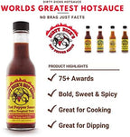 Dirty Dicks Original Hot Sauce, 5 Fl Oz - Award-Winning Blend of Habanero, Tropical Fruits & Spices (Pack of 3)