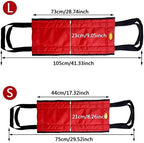 Patient Transfer Belt Lift Sling Stair Slide Board Transferring to Wheelchair Chair Bed Up and Down The Stairs Disability Care Supplies Medical Equipment
