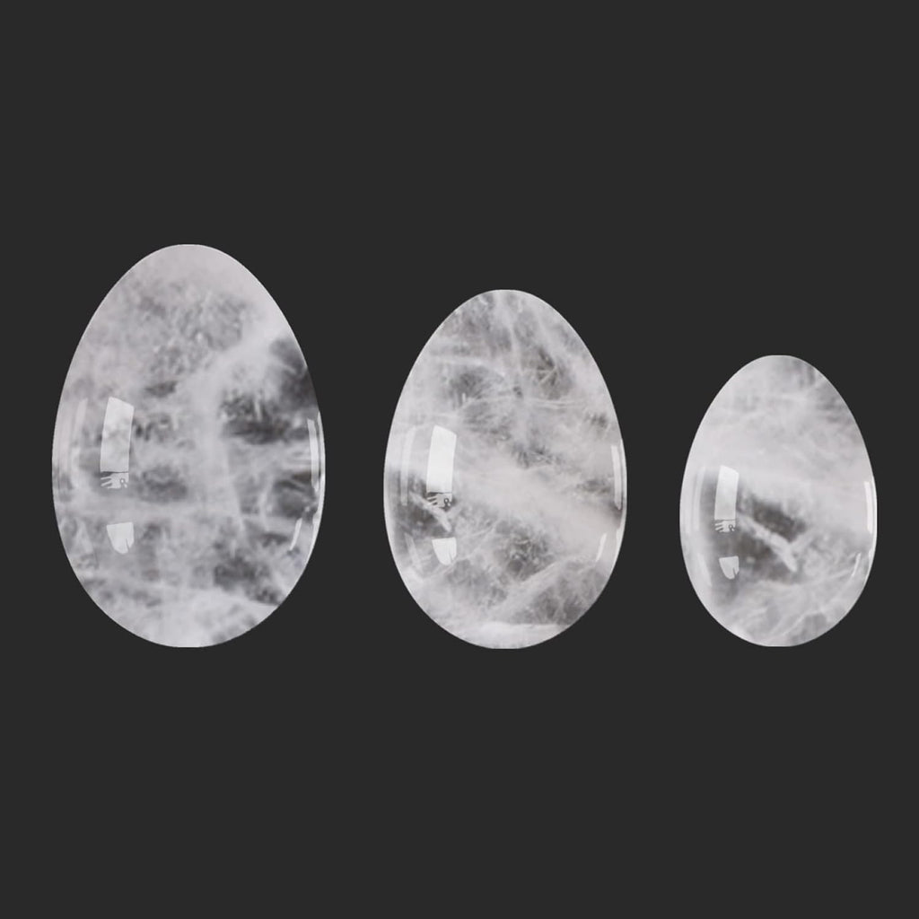 Yoni Egg 16 Types Crystal Massage Ball for Women Kegel Exercise Jade Massager,Rock Crystal Eggs