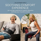 Lifepro Red Light Therapy Belt – Infrared Red Light Therapy for Body, Back Pain and Shoulder - 660nm & 850nm Near Infrared Heating Pad – Adjustable & Portable for Wellness & Relaxation