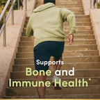 Nature's Bounty Calcium Carbonate & Vitamin D, Supports Immune Health & Bone Health, 600mg Calcium & 800IU Vitamin D3, 250 Tablets