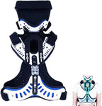 Orthosis Cervical Thoracic Halo Brace, Detachable Cervical Neck Traction, Head Chest Orthosis, U Lumbar Support, Angle Adjustable Breathable, Brace Spine Correction and Neck Care