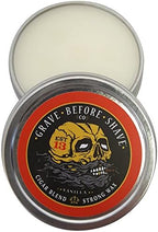 Grave Before Shave Fisticuffs Cigar Blend Strong Hold Mustache Wax 1 OZ. Tin