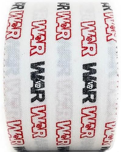 WAR Tape EZ Rip Premium Athletic Medical Sports Tape | No Sticky Residue | 30 ft Rolls | Best for Athletes & Trainers | Ideal for Fingers, Ankles, Wrists, and Equipment | 1.5 Inch (Pack of 6)