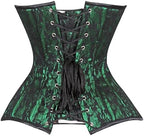 Daisy corsets Women's Daisy Corsets Womens Green/Black Lace Overbust Corset Waist Cincher Bustier & Plus Size