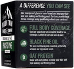 Men’s All-in-One Shampoo & Body Soap Bars – Extra Thick 1.6” Glycerin Hair & Body Soap - 2 Soap Bars - Pacific Pine Scent - with Oat Protein & Black Pine Essential Oil - Made in USA - 14.5 oz