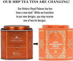 Harney & Sons Hot Cinnamon Spice Tea Tin - Black Tea with Orange & Sweet Clove - 2.67 Ounces, 30 Sachets