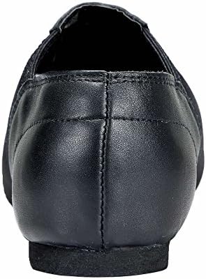 Dynadans Women's Leather Upper Slip-on Jazz Shoe