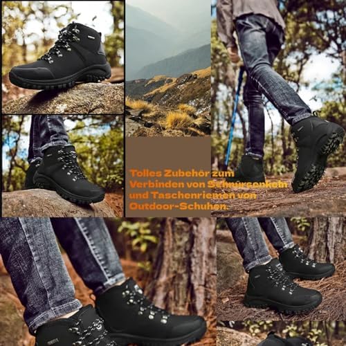 Boot Hook Eyelets - Speed Hooks with Rivets for Repair/Camp/Hike/Climb Accessories Pack of 20
