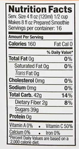 Torani Real Fruit Smoothie Peach Mix