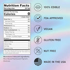 Fancy Sprinkles Moonstone Iridescent Premium Edible Glitter Spray for Sparkling Food & Drinks No Taste or Texture (4gm, Moonstone Edible Glitter 2 Pack)
