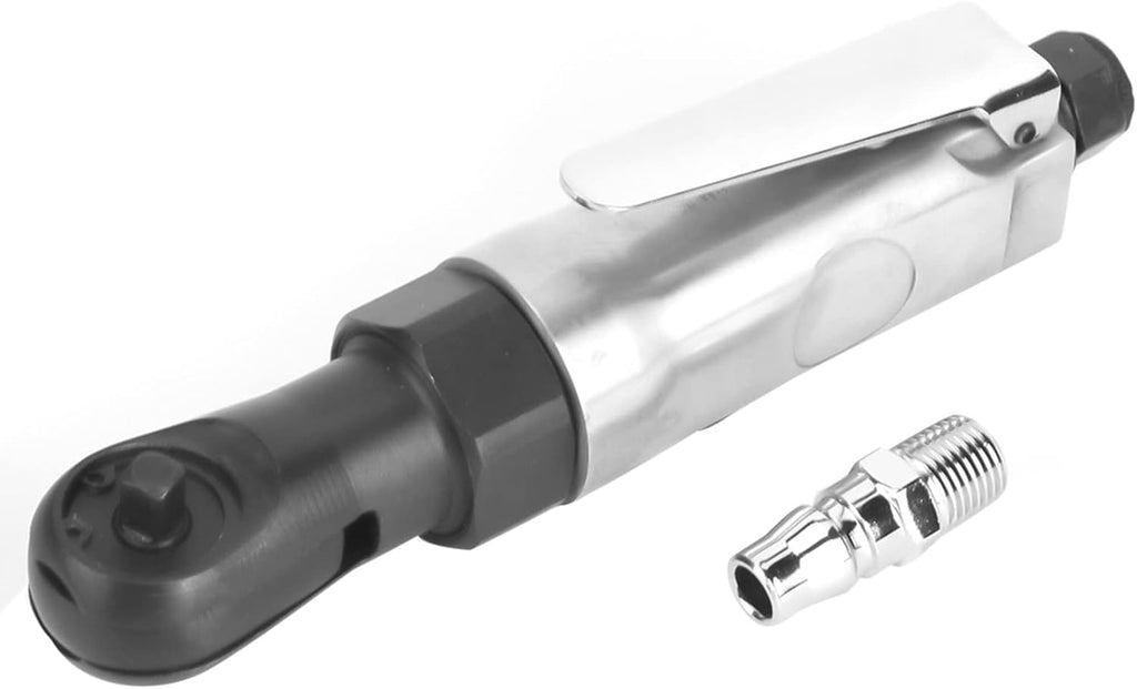 Honio Air Impact Wrench, 250rpm Air Ratchet Wrench 1/4 Inch Professional Mini for Maintenance for Repair(1/4" square head)