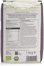 Waitrose Duchy Organic Stoneground Plain Wholemeal Flour 1.5kg
