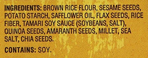 Crunchmaster Multi Grain 6 Seed Cracker, Sesame, 14 Oz, Pack of 2