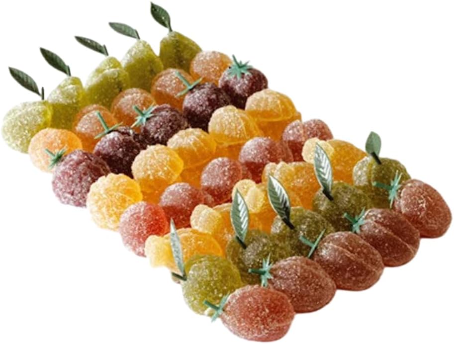 Assorted Belgian Fruit Jellies – Gourmet Pâtes de Fruit Candy Gift Box | Premium European Treats, 1kg (35.3oz)