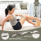 Premium Muscle Scraper Tool – Stainless Steel Body Gua Sha with Ergonomic Anti-Fatigue Grip – 8mm Thick for Muscle Recovery & Mobility Support