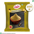 Catch Coriander Powder (Dhania Powder) 200g (7.05 oz) | 100% Pure Ground Coriander Spice | Aromatic Indian Cooking Masala | Premium Quality | Pack of 1