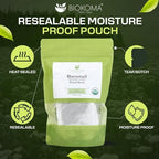 Biokoma Organic Horsetail Dried Herb 30 Tea Bags Shavegrass Equisetum Arvense USDA Organic Herbal Tea Healthy Hair Skin Nails Support Resealable Pouch Pure No Additives Non-GMO Caffeine Free Kosher