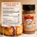 Kiss the Chef Baker's Kiss Cinnamon Cardamom Spice Blend 3.5 oz – Warm Spice for Baking, Coffee, Cocktails & Ice Cream – All-Season – Sugar Free, Gluten Free, No Seed Oils