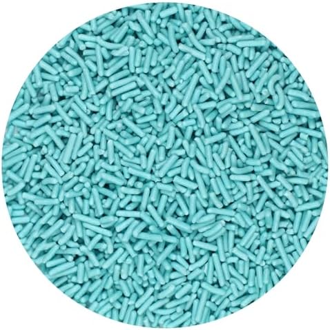 Blue Sprinkles Jimmies 3.17 oz, Sprinkles For Cake Decorating, Cake Sprinkles, Sprinkles For Baking, Ice Cream & More, The Hampton Candy Company