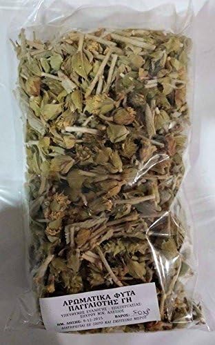 Greek Mountain Tea Infusion Herbs (Sideritis Syriaca)50g THIS PRODUCT IT IS ORIGINAL FROM GREEK DELICATESSEN SELLER