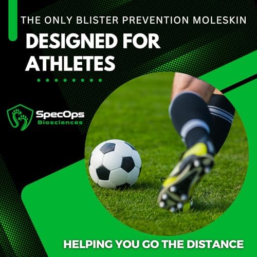 Thin Athletic Moleskin Interface for High-Friction Footwear Zones — Military-Grade Durability for Hiking, Running & Training