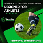 Thin Athletic Moleskin Interface for High-Friction Footwear Zones — Military-Grade Durability for Hiking, Running & Training