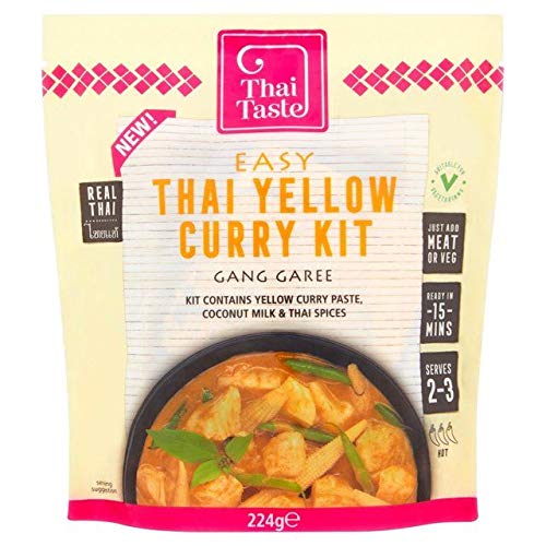 Thai Taste Yellow Curry Meal Kit - 224g (0.49 lbs)