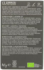 Clipper Organic Liquorice Teabags 20 per pack