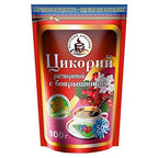 Instant Chicory from Russian Chicory - 100% Pure and Organic Dried Root - Dessert Beverage, Caffeine-Free & Acid Free - 100gr/ 3.5 oz (With Hawthorn)