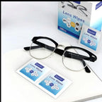 Anti Fog Wipes for Glasses (100-pack) | Pre-Moistened, Quick-Dry & Scratch-Free for Laptop Screens, Optical Lens, Goggles, Smart Phone Screens and Watch Screens