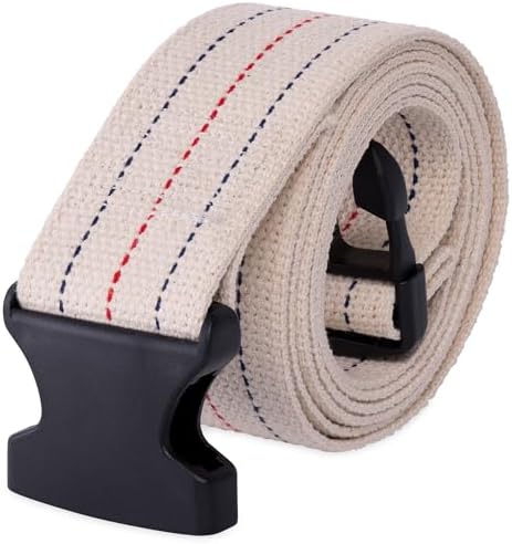 Gait Belt and Transfer/Walking Assist Quick-Click Standing Aid, 72inch Long for Seniors, Elderly, Caregiver, or Nurse