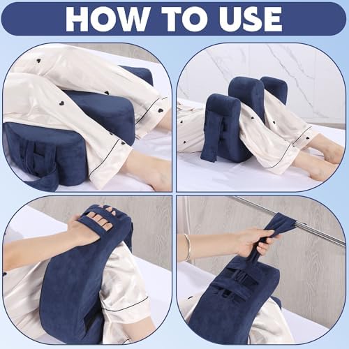 MABOZOO Patient Turning Device with Handle Hole, U-Shaped Velvet Turning Pillow Bedridden Nursing Pillow, Helping The Elderly Turn Over Pillow for The Elderly, Paralyzed, Disabled, Bedridden Patient